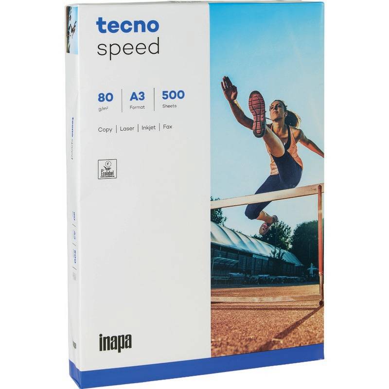 Kopierpapier tecno® speed, DIN A3, 80 g/m², Pack: 500 Blatt