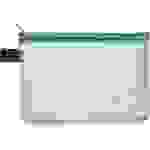 FolderSys Reißverschluss-Beutel DIN A6, 10 Stück, grün