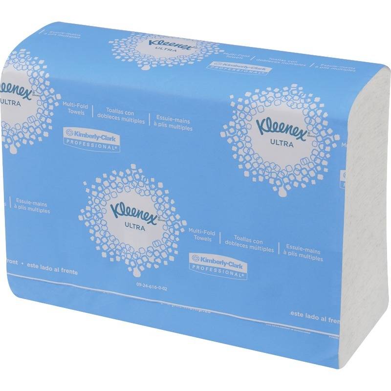 Kleenex® Falthandtücher Airflex Multifold-Falzung, geprägt, 2-lagig, weiß