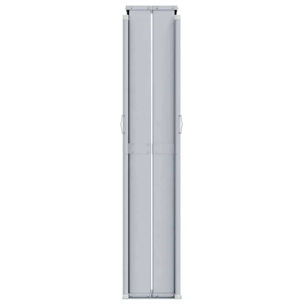 vidaXL Seitenmarkise Ausziehbar Blau 200x1200 cm