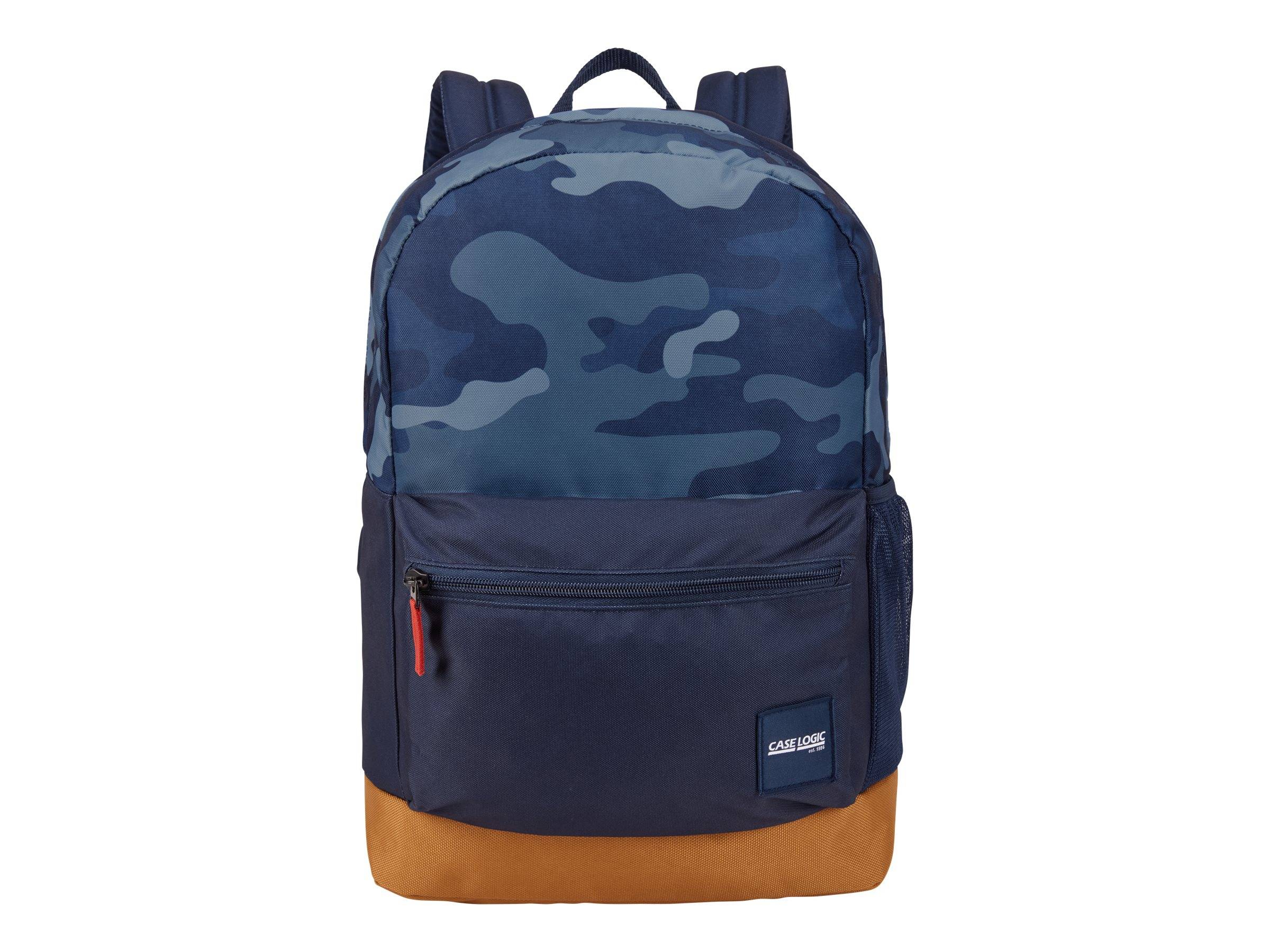 Case Logic Commence - Notebook-Rucksack - 39.6 cm (15.6) - Cumin, Dress Blue Camo