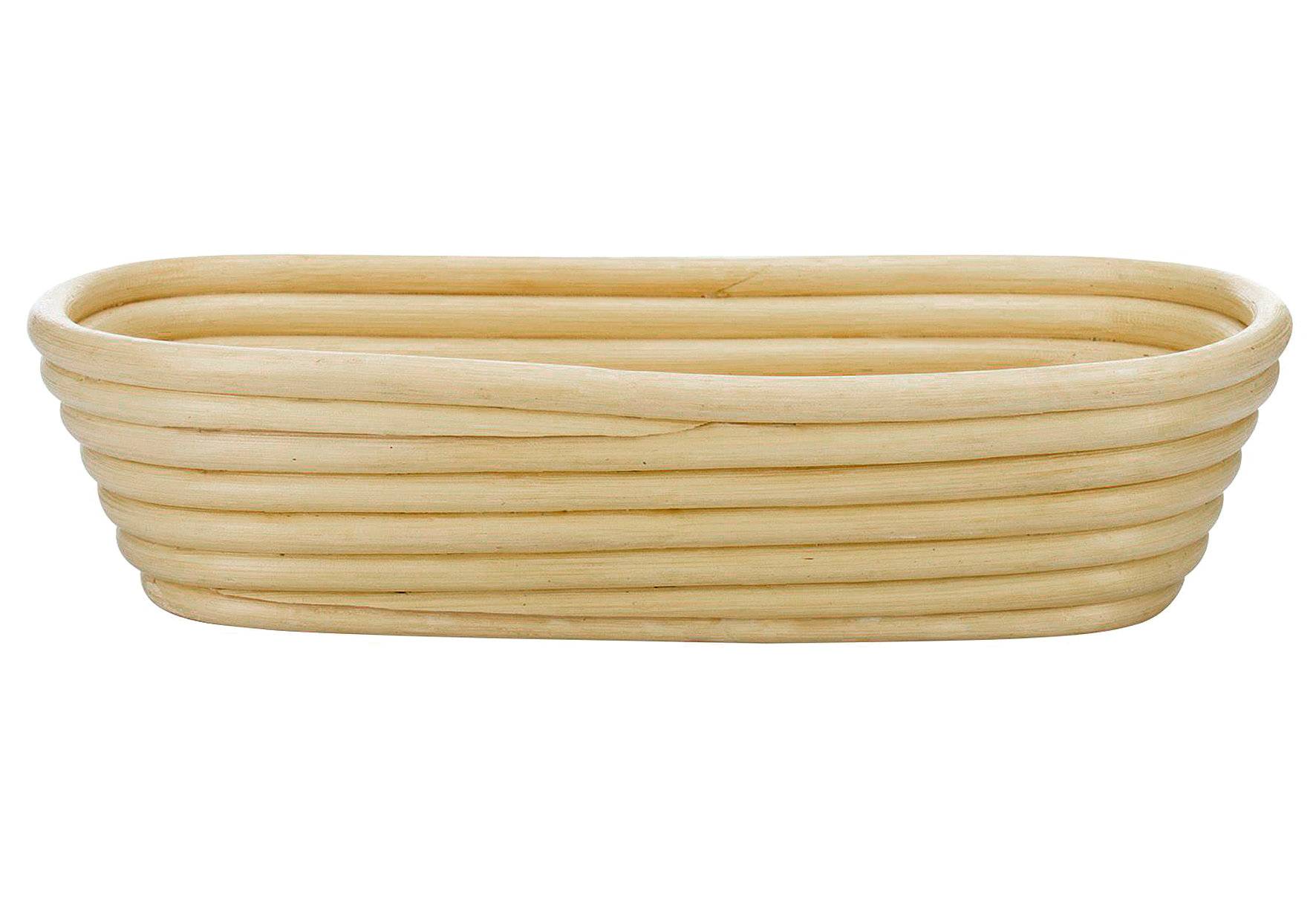 Westmark Gärkörbchen, Für 750-1000g Brotteig, Oval, Länge: ca. 28 cm,