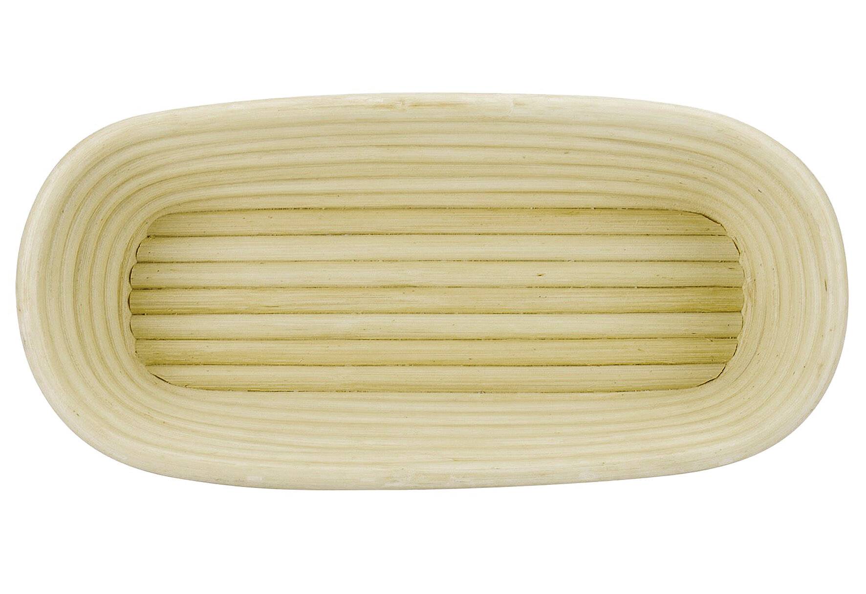 Westmark Gärkörbchen, Für 750-1000g Brotteig, Oval, Länge: ca. 28 cm,