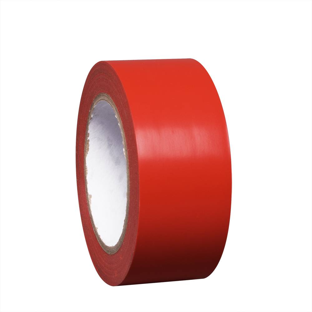 PROline-tape, rot-weiss, Bodenmarkierungsband, selbstklebend, 50 mm / 33 m