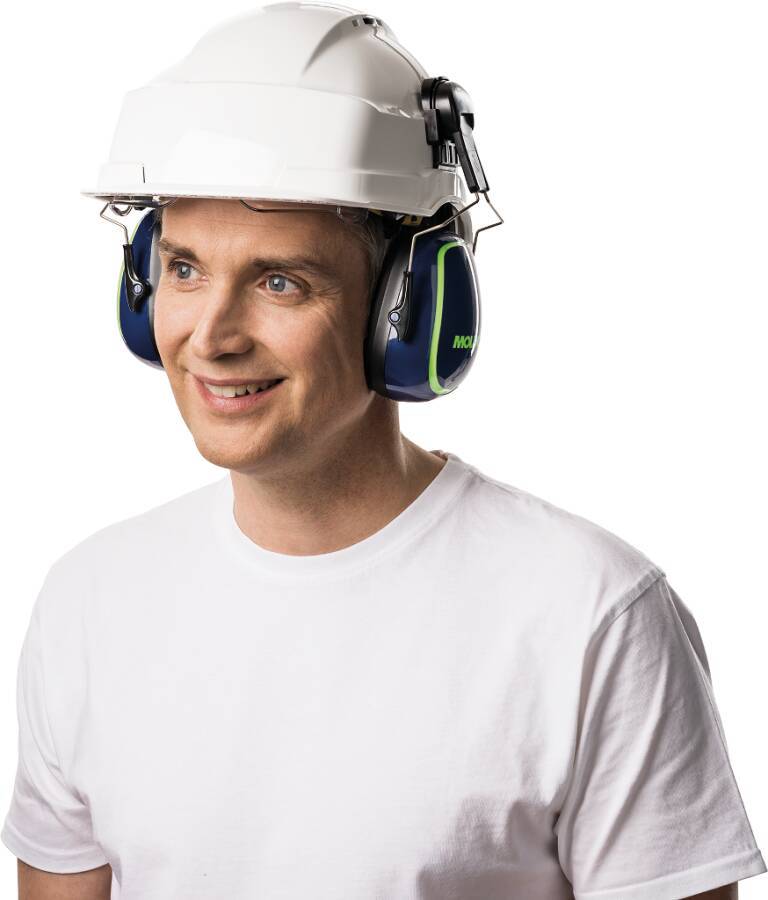 Gehörschutzkapsel M6 SNR = 35 dB schwarz/grün. MOLDEX 58289649