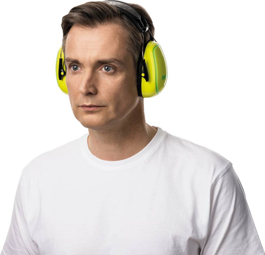 Gehörschutzkapsel M6 SNR = 35 dB schwarz/grün. MOLDEX 58289649