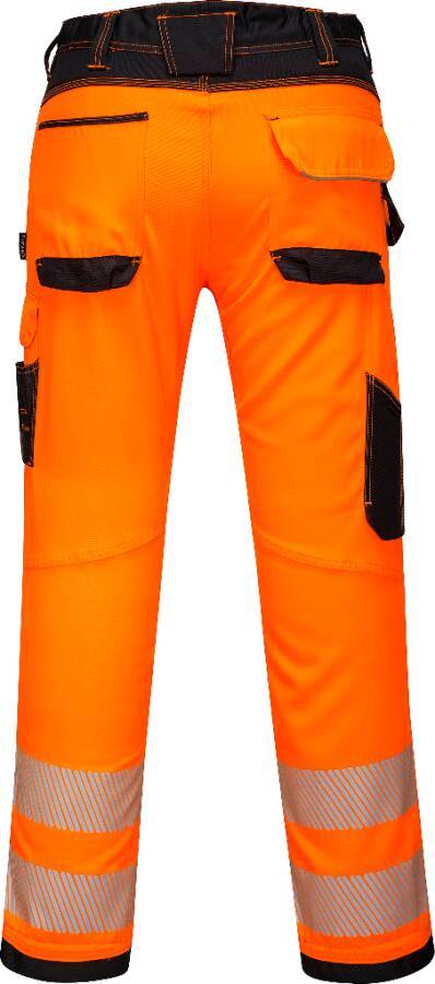 Warnschutz-Stretchhose PW303 Klasse 2 PW303OBR38 Größe 54 Farbe warnorange / schwarz
