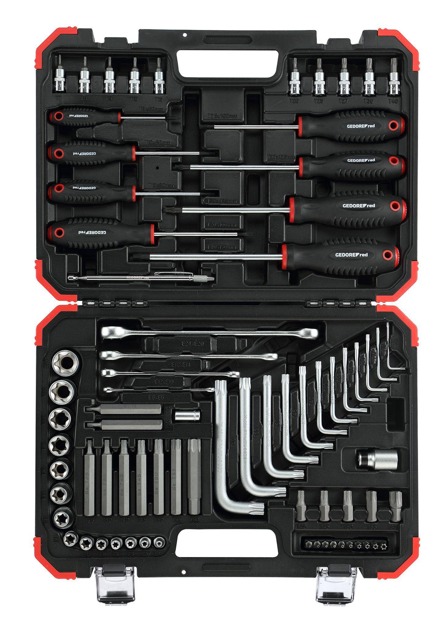 Gedore RED R68003075 3301575 Werkzeugset 75teilig