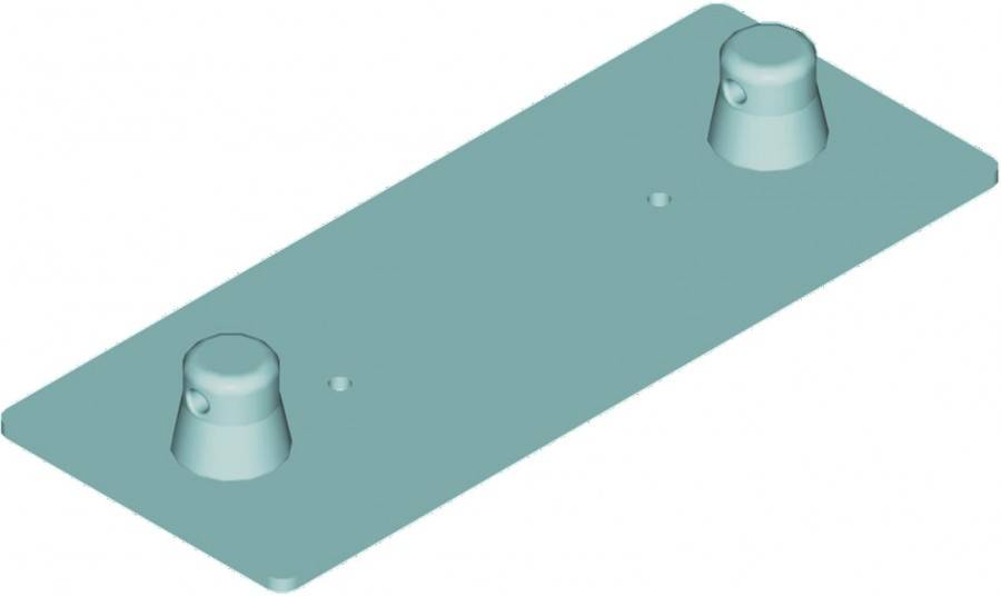 ALUTRUSS DECOLOCK DQ2-WPM Wandplatte MALE