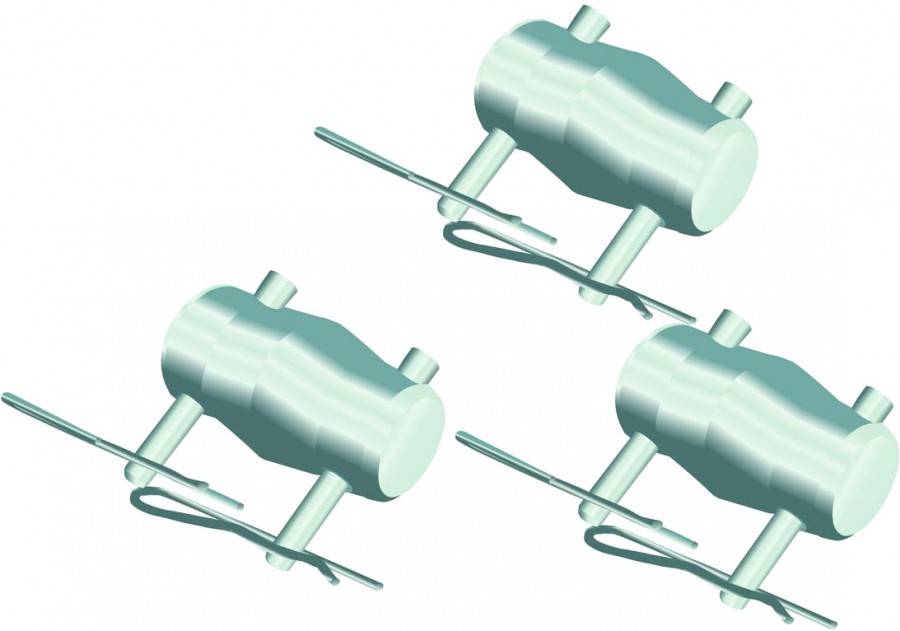 ALUTRUSS DECOLOCK DQ3 Verb.konus/Zapfen/Splint