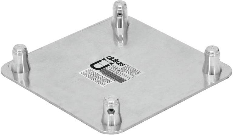 ALUTRUSS QUADLOCK Endplatte QQG-Konus Male