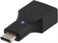 Deltaco USBC-1200 - Type C - Typ A - SchwarzUSB 2.0 adapter - Type C - Type A F