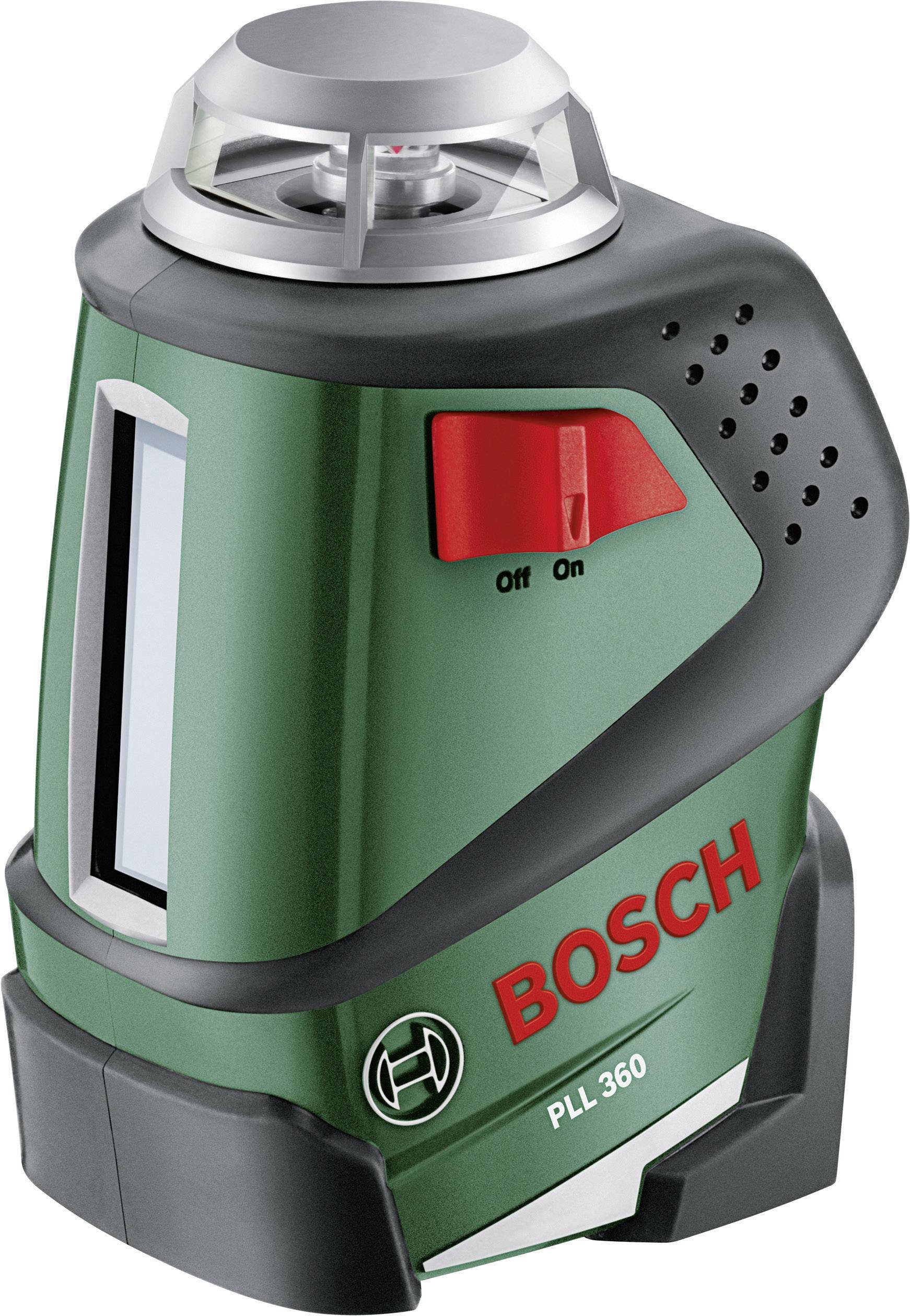 Bosch Home and Garden PLL 360 SET Linienlaser selbstnivellierend, inkl. Stativ Reichweite (max.): 20m
