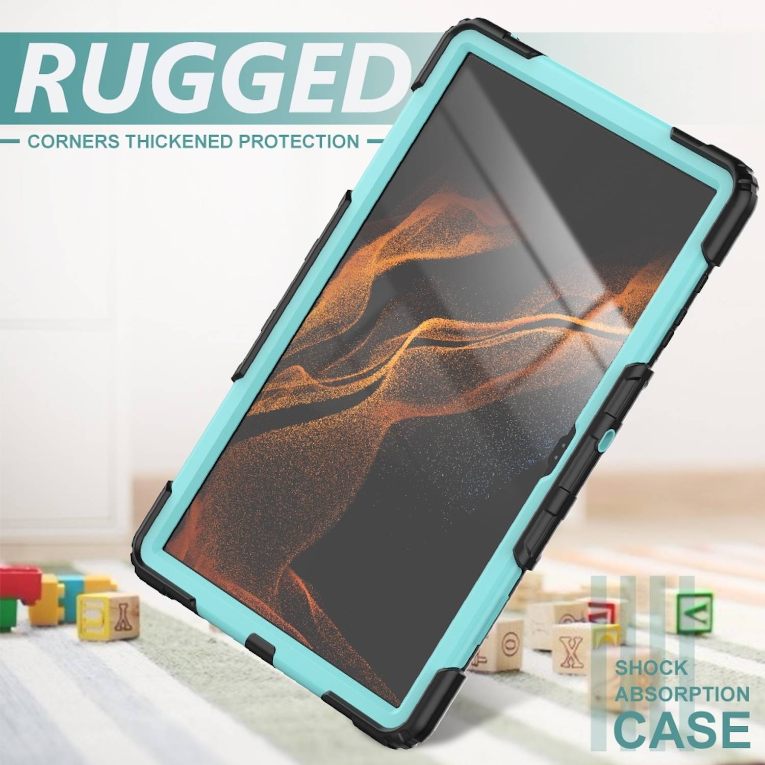 Für Xiaomi 14 Pro View Spiegel Handy Smart Cover Wake UP Funktion Case Dunkelblau