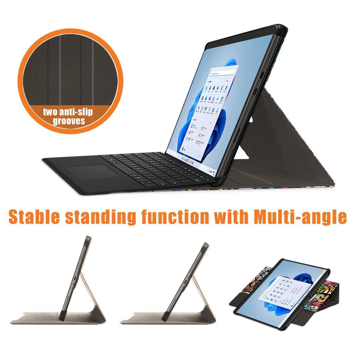 Für Xiaomi 14 Pro View Spiegel Handy Smart Cover Wake UP Funktion Case Pink