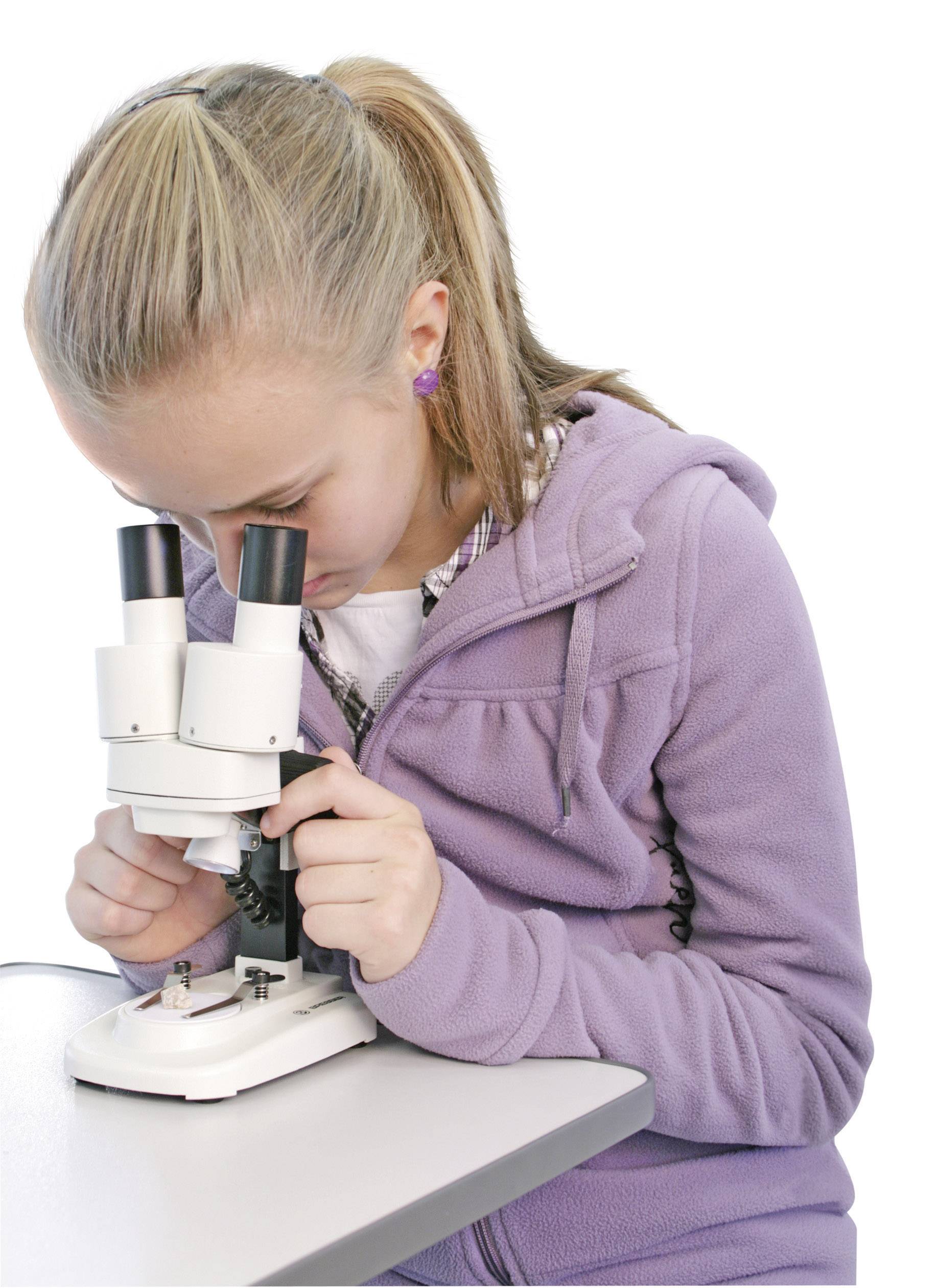 Bresser Optik 8852000 Junior 20x Kinder-Mikroskop Binokular 20 x Auflicht