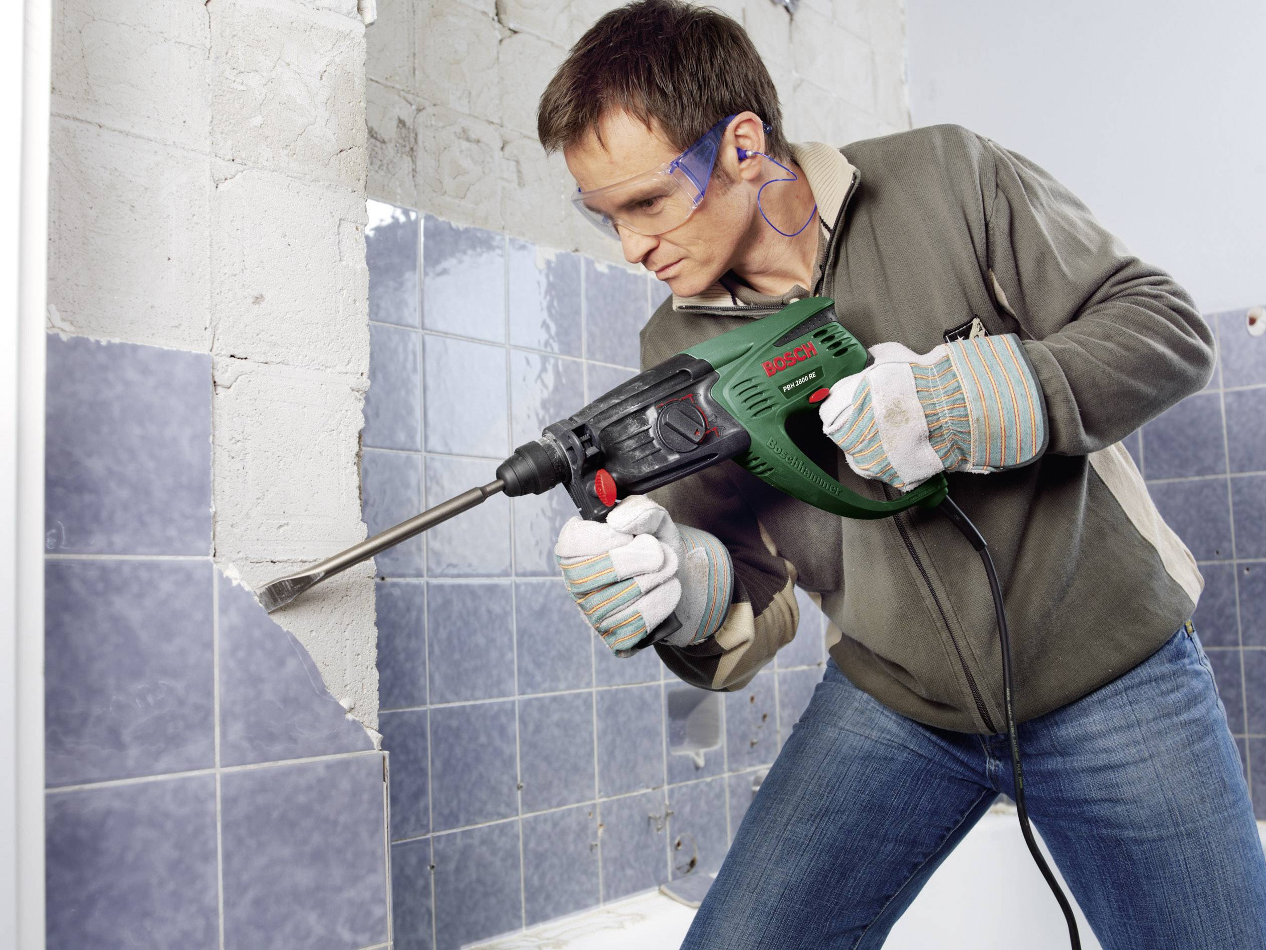 Bosch Home and Garden PBH 2800 RE SDS-Plus-Bohrhammer 720 W inkl. Koffer