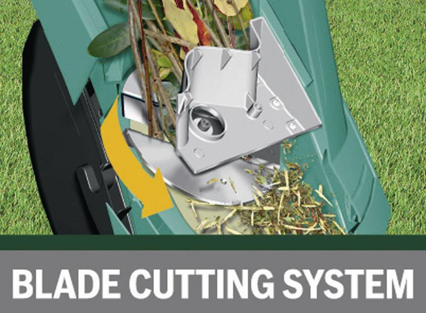 Bosch Home and Garden AXT RAPID 2200 Elektro Messer-Häcksler 2200W