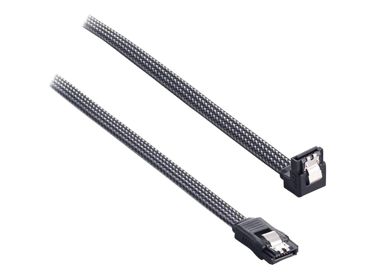 ModMesh Right Angle SATA 3 Cable 60cm - carbon