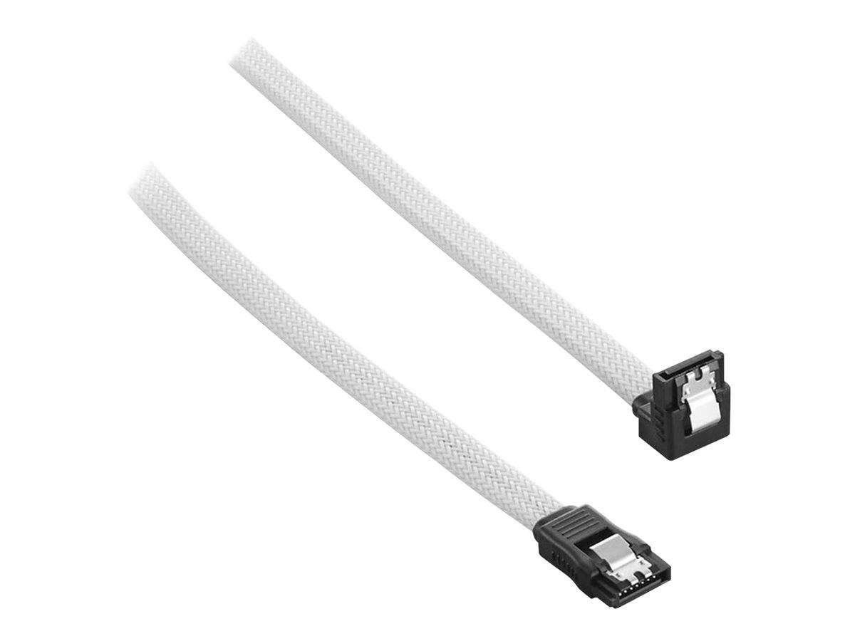 ModMesh Right Angle SATA 3 Cable 30cm - white