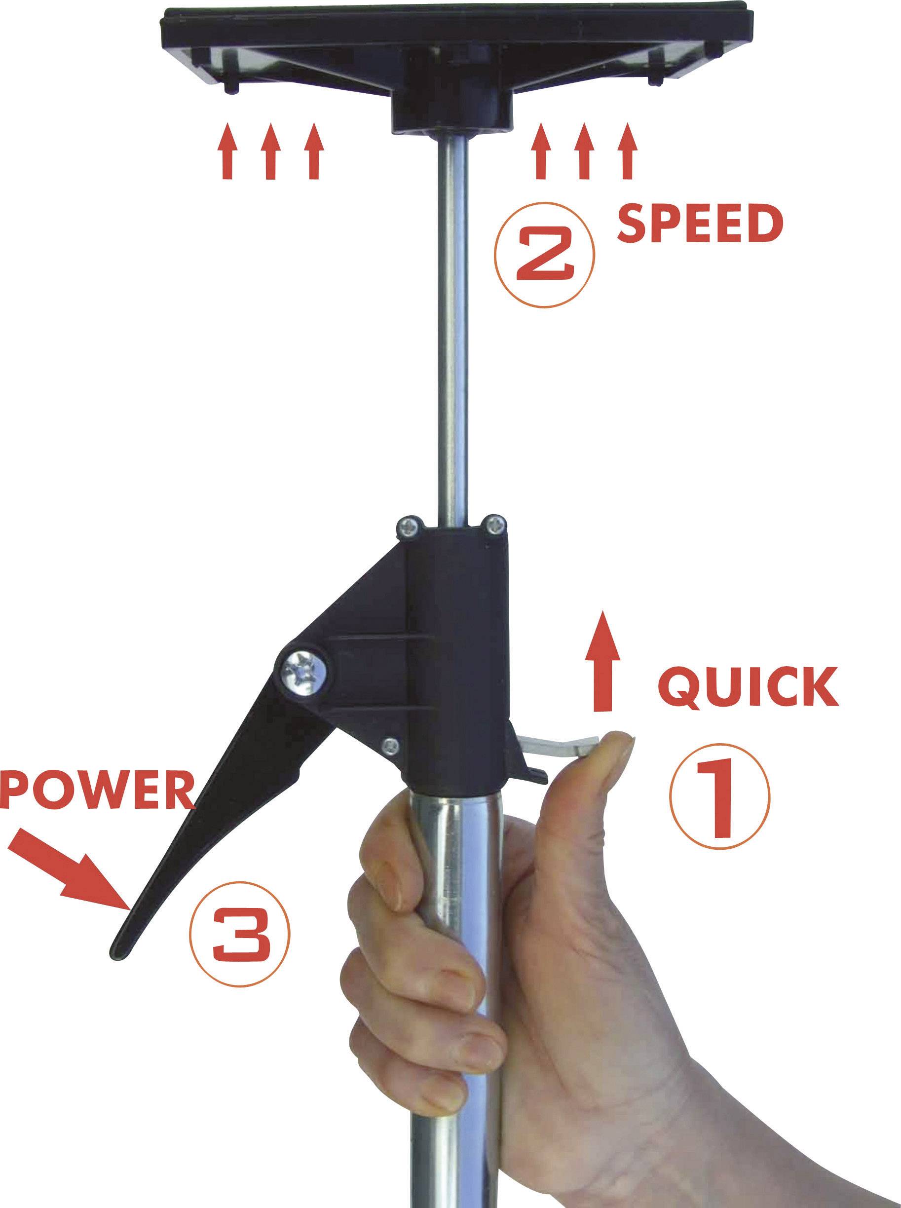 Glück QS50 Baustütze Längenverstellung: 1.15 - 3.08 m Tragkraft (max.): 50 kg