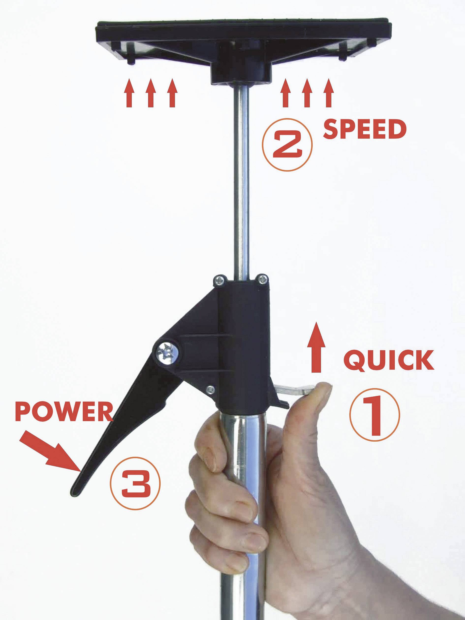 Glück QS50 Baustütze Längenverstellung: 1.15 - 3.08m Tragkraft (max.): 50kg