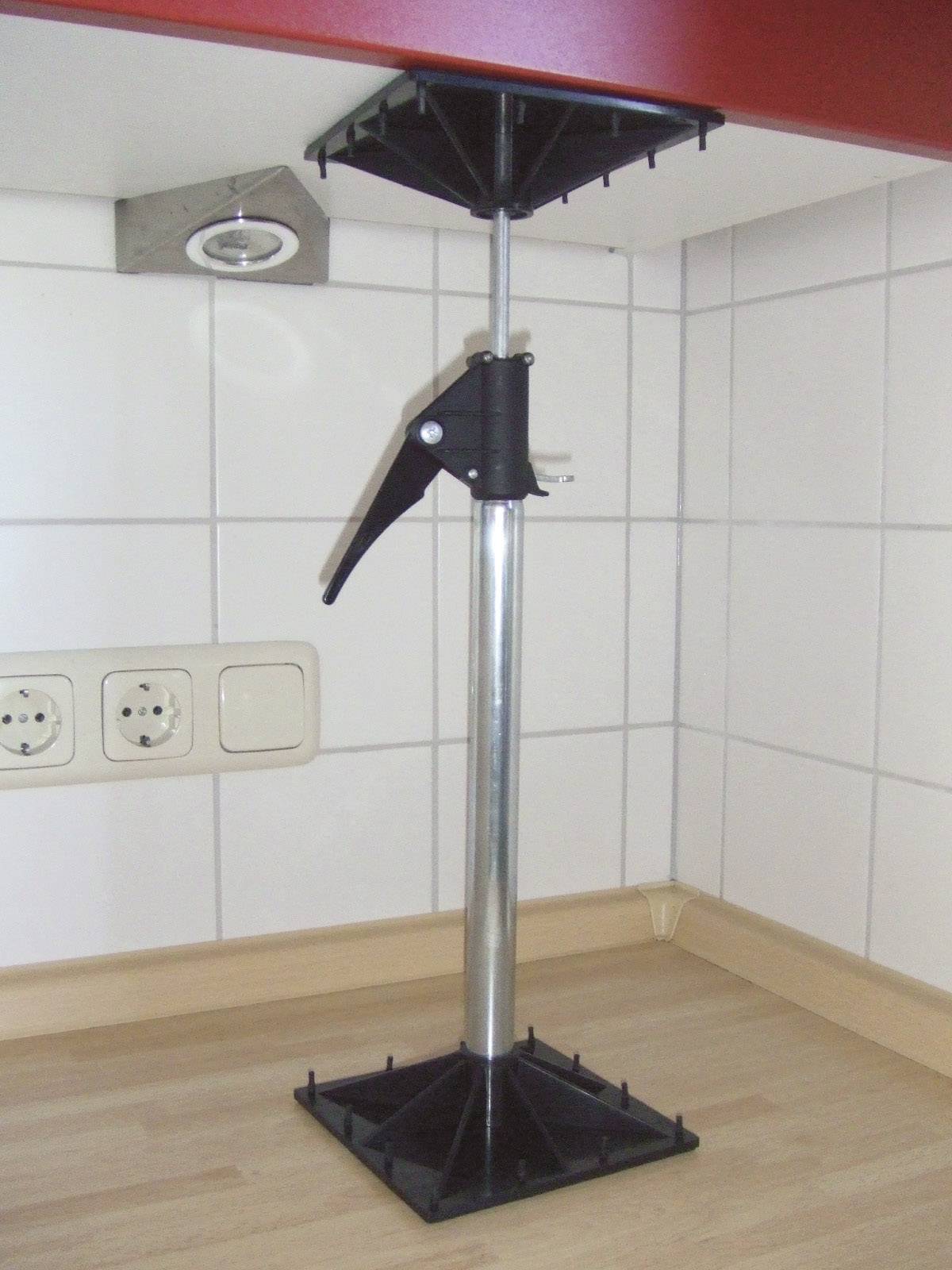 Küchenstütze KS30 Klemmstange Teleskopstange Blitzstütze