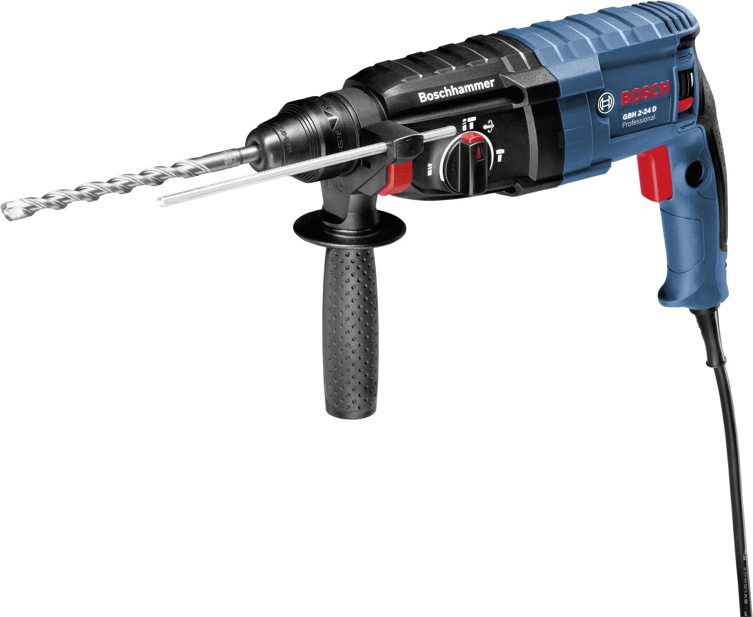 Bosch Professional GBH 2-20 D SDS-Plus-Bohrhammer 650 W inkl. Koffer
