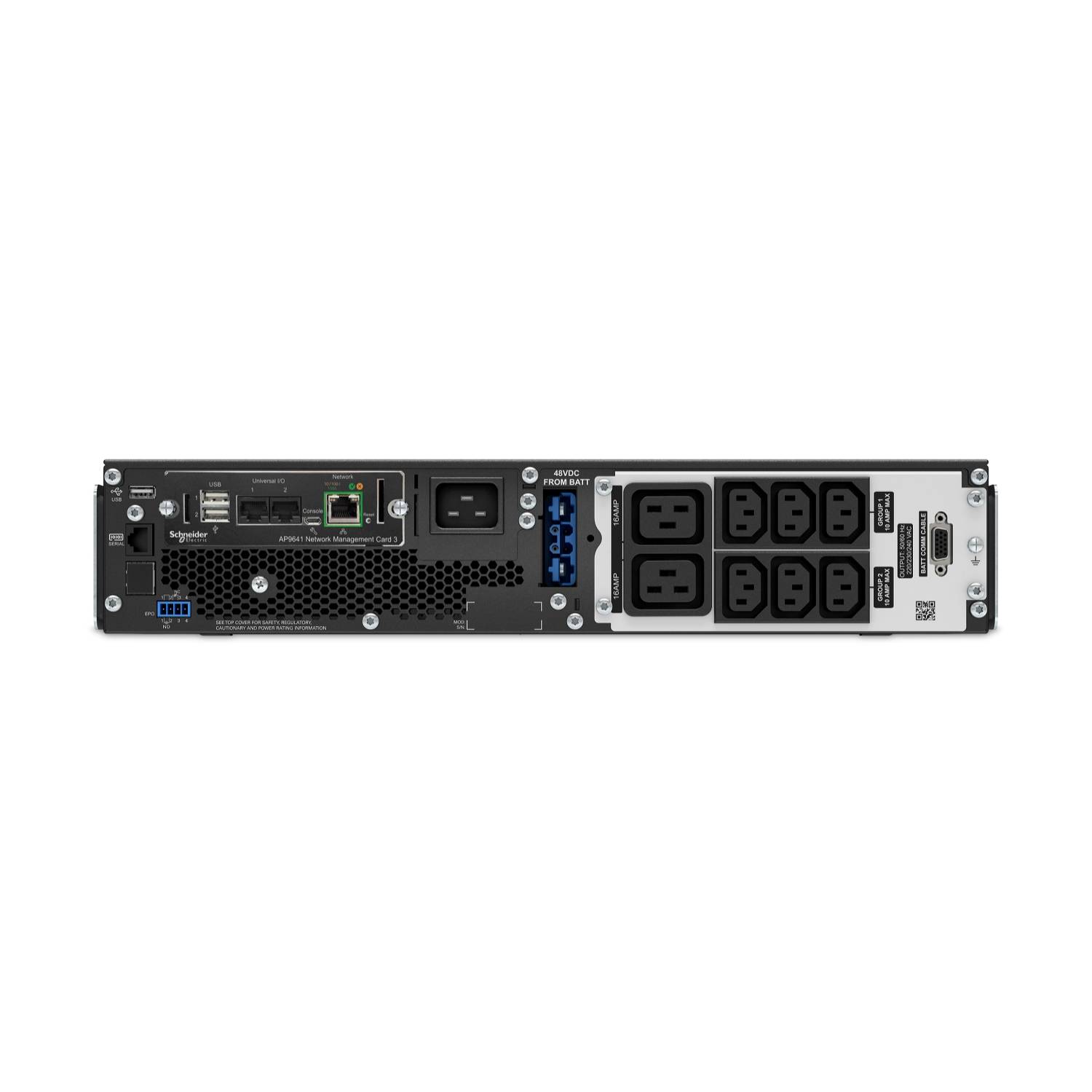APC Smart-UPS On-Line, 3kVA, Rackmount 2HE, 230V No Bat. Lith.