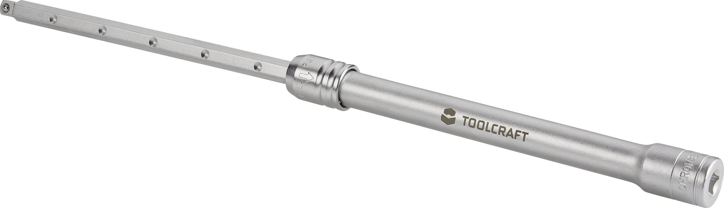 TOOLCRAFT 824298 Steckschlüssel-Verlängerung Antrieb 1/4" (6.3 mm) Abtrieb 1/4" (6.3 mm) 195 mm 1 St.