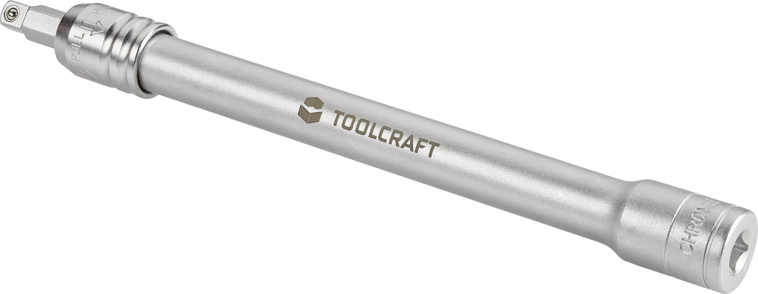 TOOLCRAFT 824298 Steckschlüssel-Verlängerung Antrieb 1/4" (6.3 mm) Abtrieb 1/4" (6.3 mm) 195 mm 1 St.
