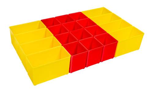 ProClick AB3 CT M 74 - Werkzeugkasten-Set - Kunststoff - Rot - Gelb - Deutschland - 364 mm - 208 mm