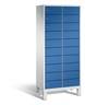 C+P Schließfachschrank Evolo, H1700xB810xT500mm, 7035/5010