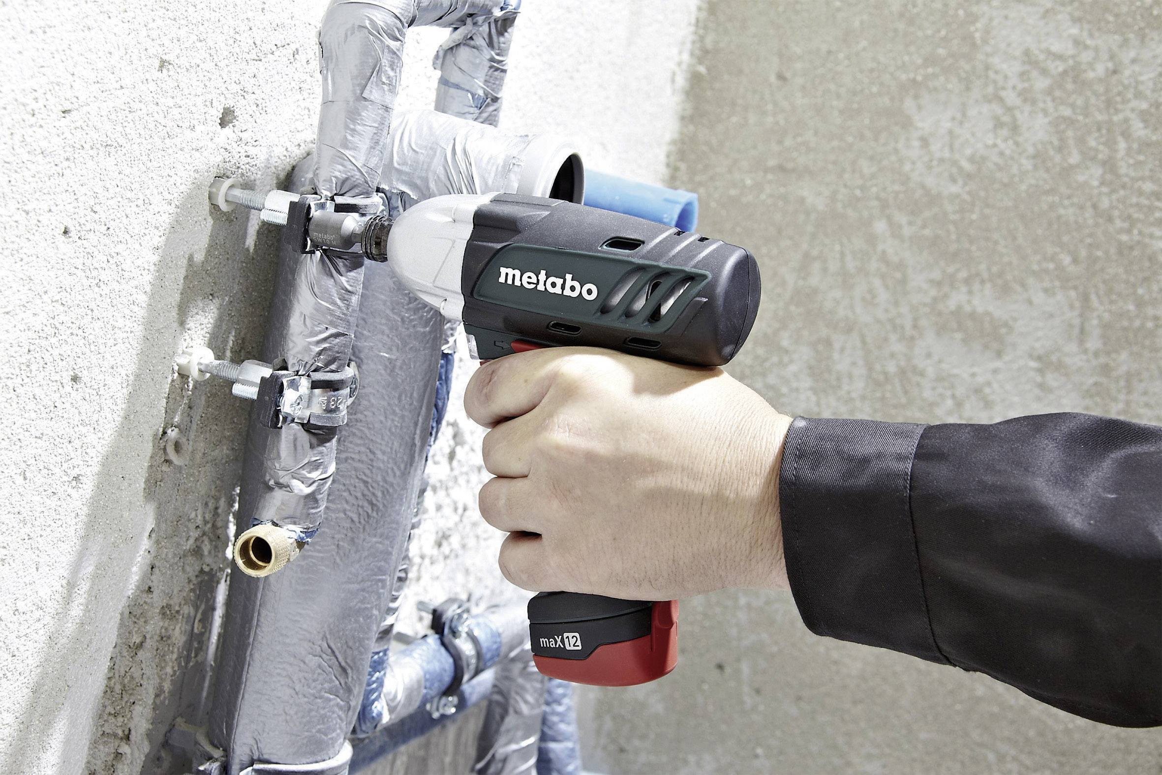 Metabo POWERMAXX SSD 600093500 Akku-Schlagschrauber 10.8 V 1.5 Ah Li-Ion inkl. 2. Akku, inkl. Koffer