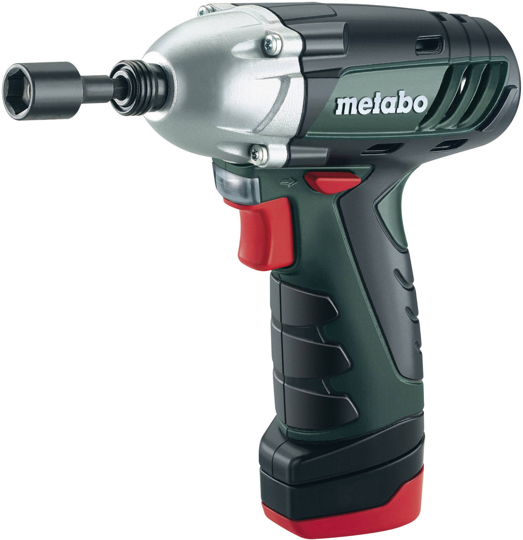 Metabo POWERMAXX SSD 600093500 Akku-Schlagschrauber 10.8 V 1.5 Ah Li-Ion inkl. 2. Akku, inkl. Koffer