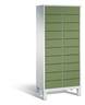 C+P Schließfachschrank Evolo, H1700xB810xT500mm, 7035/6011