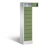 C+P Schließfachschrank Evolo, H1850xB420xT500mm, 7035/6011