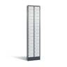 C+P Kleingefachschrank Intro, H1950xB460xT200mm, 7016/7035