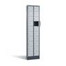 C+P Kleingefachschrank Intro, H1950xB460xT200mm, 7016/9006