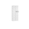 C+P Kleingefachschrank Intro, H1130xB460xT200mm, 9016/9016