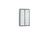C+P Kleingefachschrank Intro, H770xB460xT200mm, 7016/7035