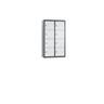 C+P Kleingefachschrank Intro, H770xB460xT200mm, 7016/7035