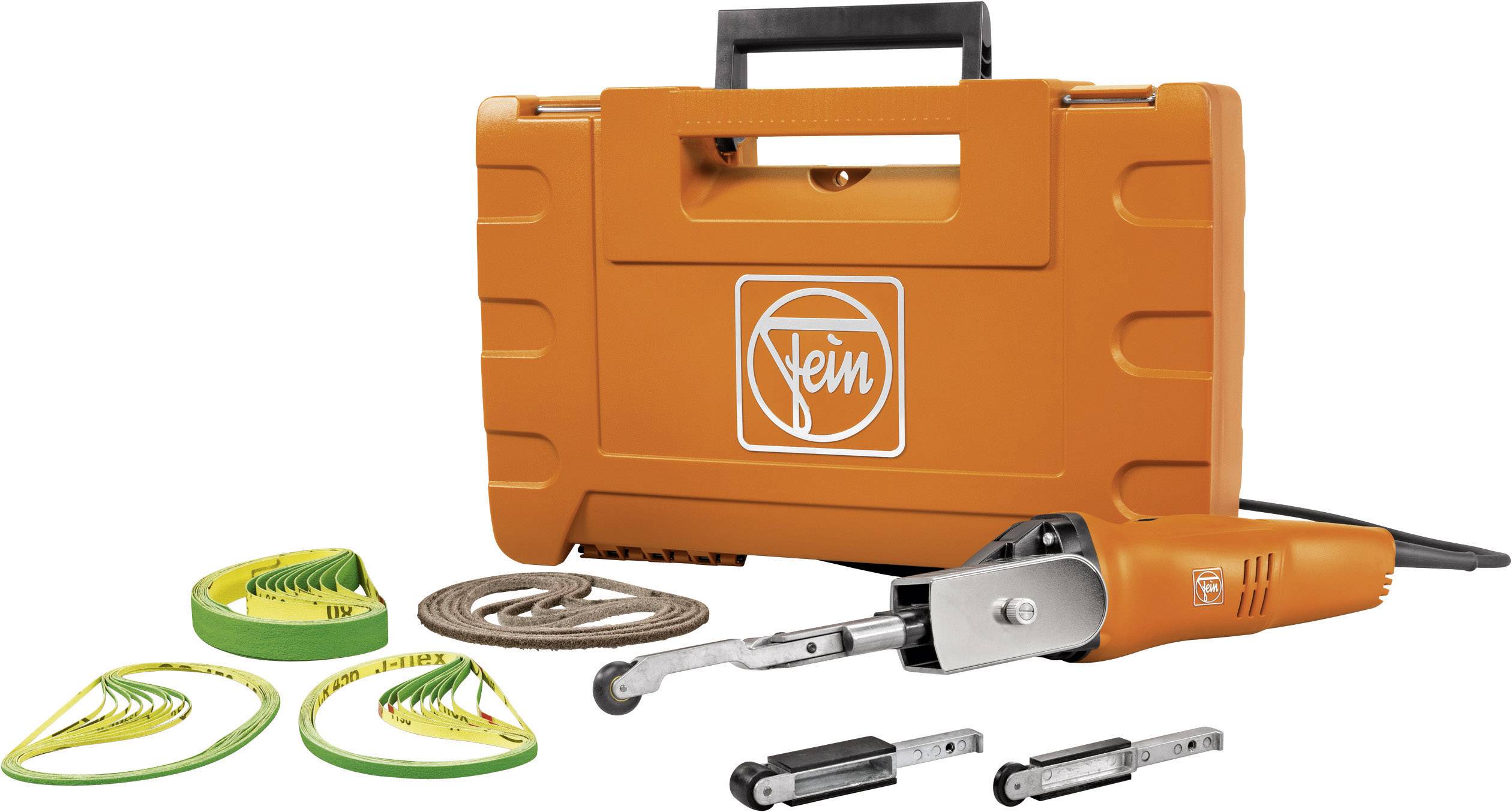 Fein BF10-280E 7 228 05 51 00 0 Bandfeile mit Zubehör, inkl. Koffer 800 W Band-Breite 3 mm, 6 mm, 20 mm Band-Länge 520 mm