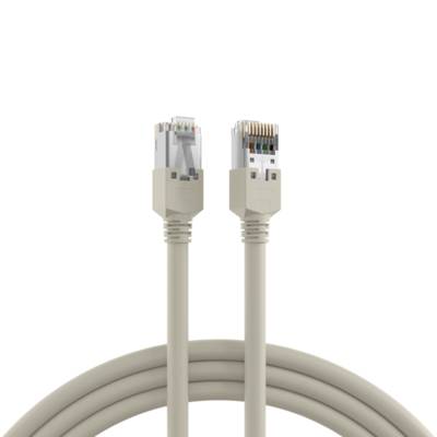 RJ45 Patchkabel Cat.5e SF/UTP LSZH -- Draka UC300 TM11 grau 0,25m Kupferverkabelung