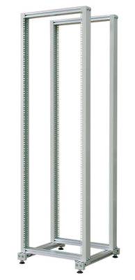 EFB Elektronik 691631GR.24, Rackrahmen, Grau, Aluminium, 150 kg, 24U, 544 mm
