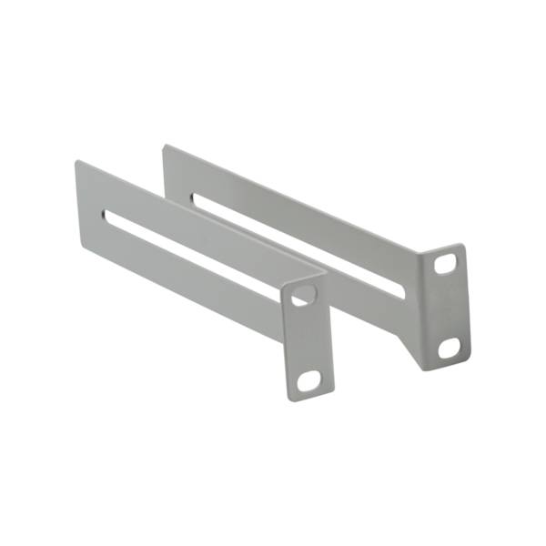 EFB-Elektronik 691650GR.W, Winkelset für Fachböden 1/2/3HE, 2 Stück, RAL7035