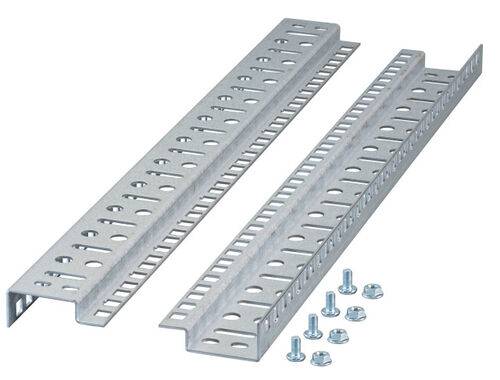 19"" Profilschienen für Wandgehäuse 1-tlg./2-tlg. Set 2 Stück