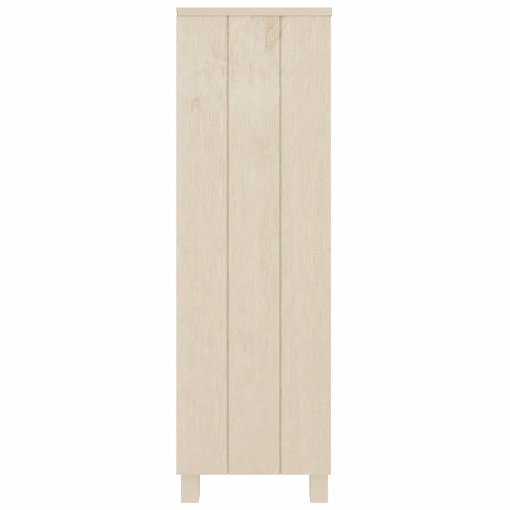 vidaXL Bücherschrank HAMAR Honigbraun 85x35x112 cm Massivholz Kiefer