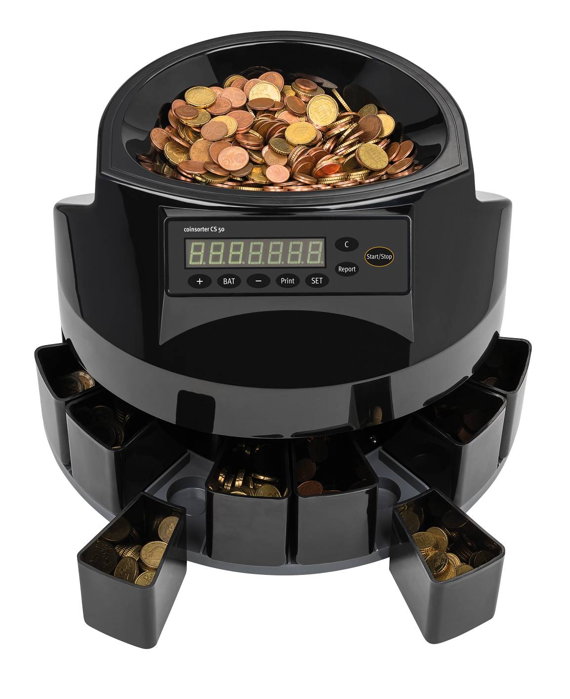 ratiotec coinsorter CS 50 Münzzähl- und Sortiermaschine