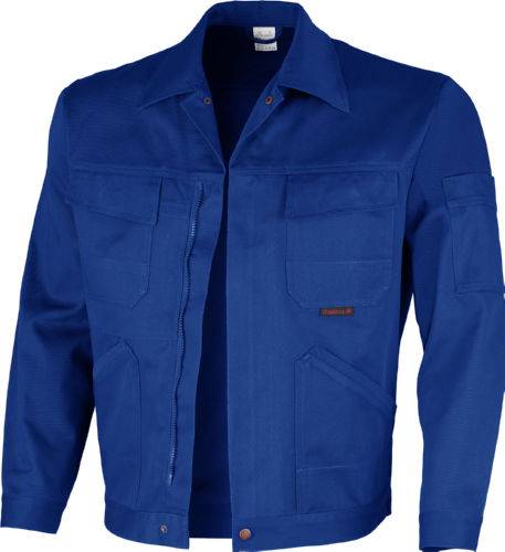 Qualitex Arbeitsjacke 'comfort' in kornblau, Größe: 62 - Bundjacke MG 300 g - komfortable Werkstattjacke